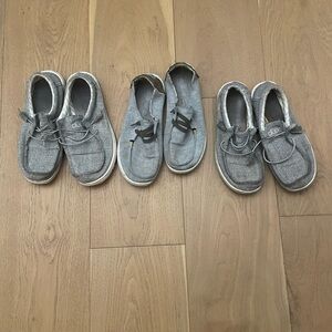 Hey Dude Gray Shoes Bundle